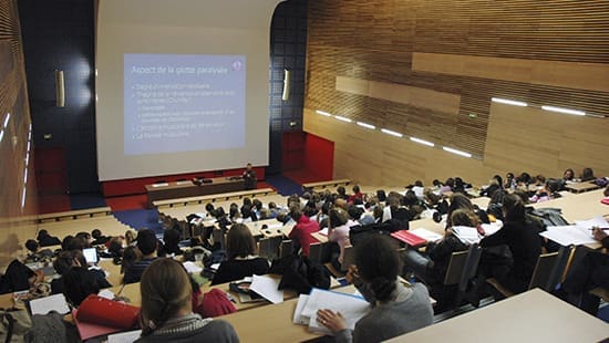 sorbonne université amphi PASS Paris-Cité ou Sorbonne