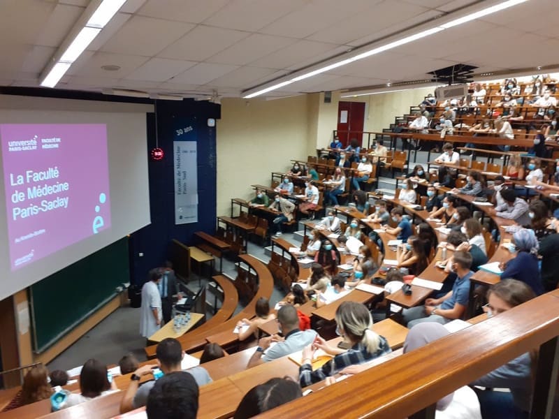 sorbonne université amphi PASS Paris-Cité ou Sorbonne